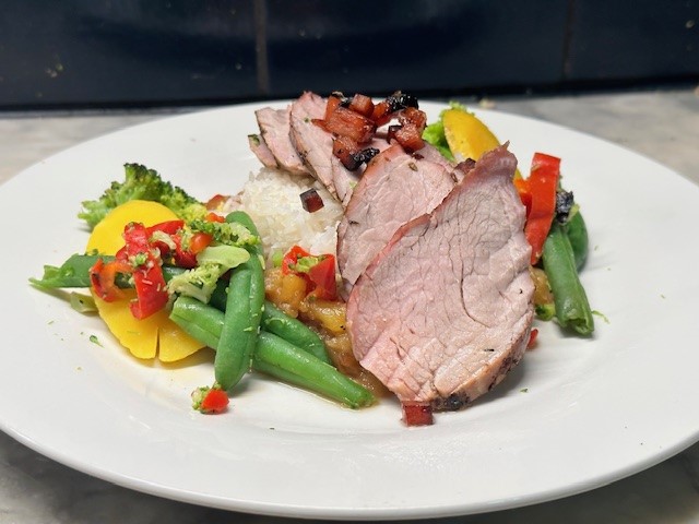 Pork Tenderloin in-home private chef service